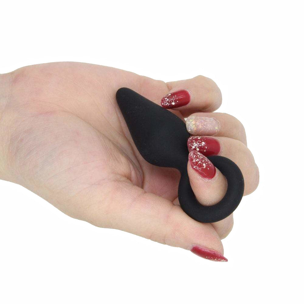 Small Kunai-Shaped Silicone Beginner Plug